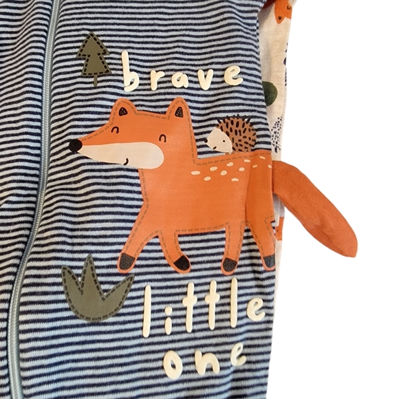 Gerber Cotton Sleep & Plays 3 Pac New With Tags NWT 0-3 Months - Picture 6 of 8